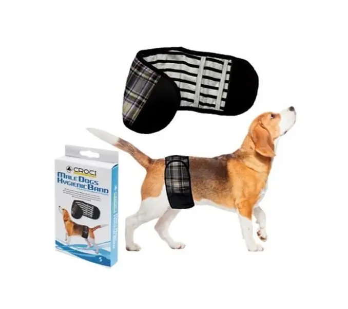 Пояс-пов'язка для кобелів Croci Cani Maschi L 40-50 см C6020612 - фото 2
