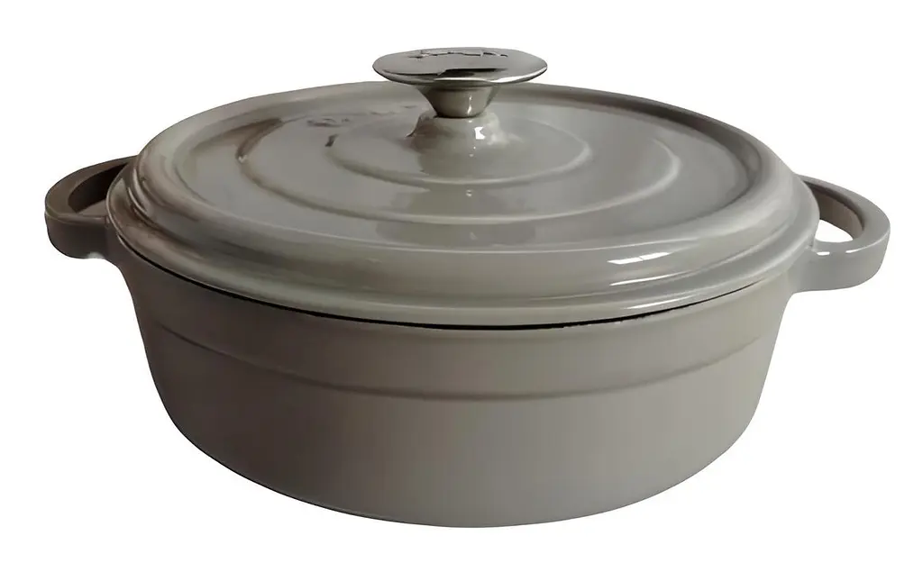 Сотейник чавунний O.M.S. Collection 3365-28 4 л Grey