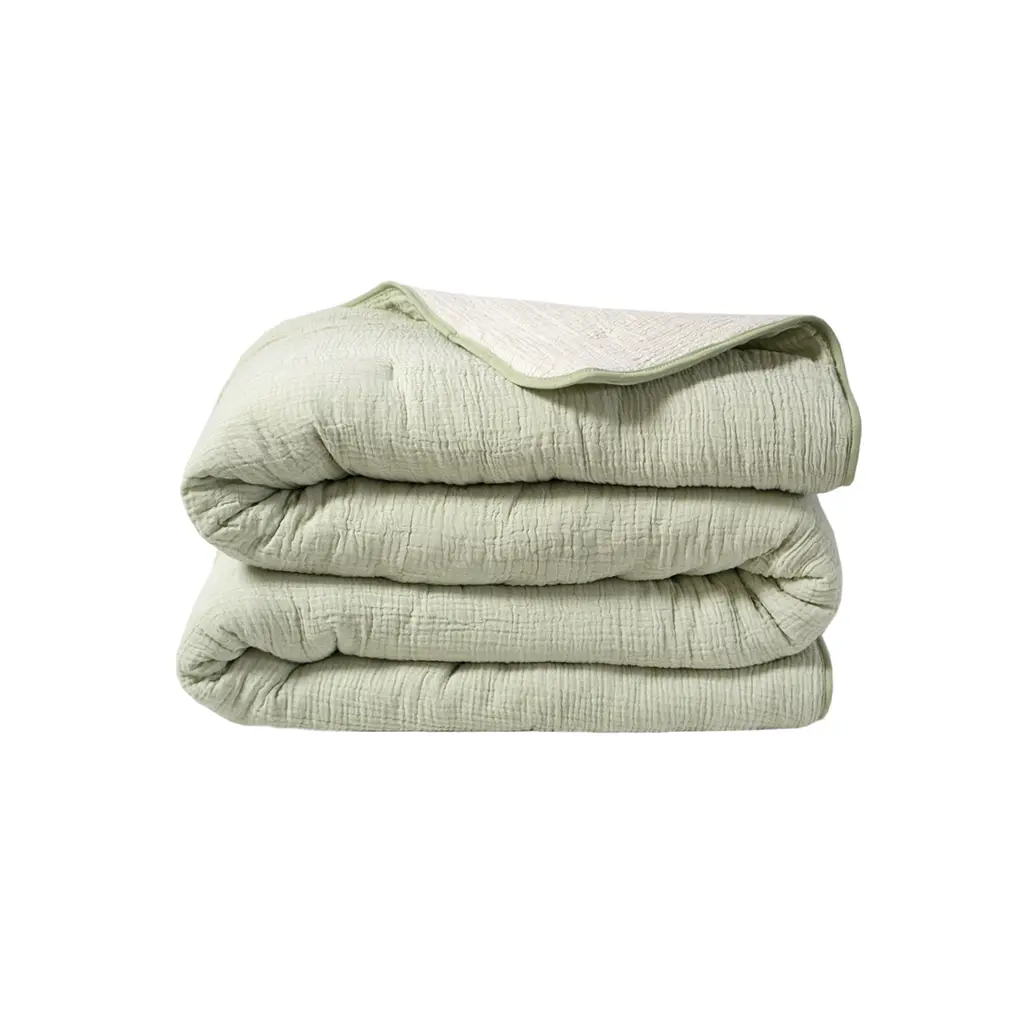 Покрывало Lotus Home - Limas muslin roseda-sand dollar 245x245 - фото 7