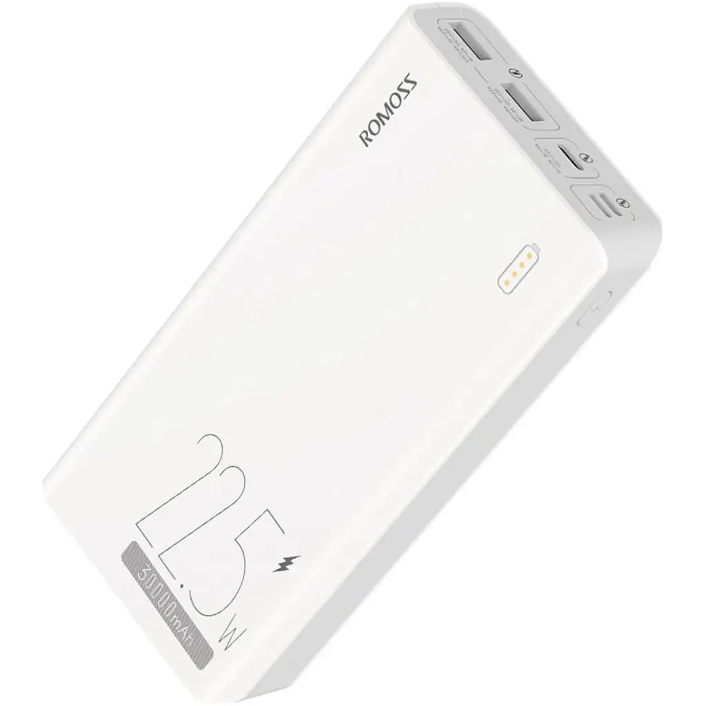 Внешний аккумулятор Romoss Sense 8F 30000mAh 22.5W White [PHP30-711-1133H] [120782] - фото 2