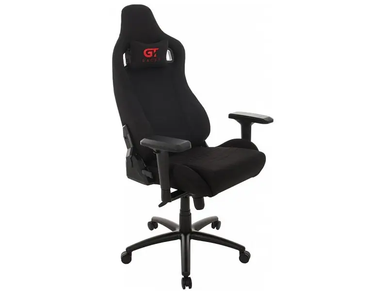 Компьютерное кресло для геймера GT Racer X-0712 shadow black - фото 3