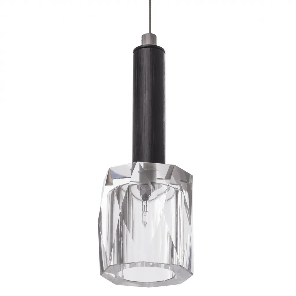 Люстра подвесная Brille галогенная в спальню G4 20W CH (BR-01274S/1) - фото 3