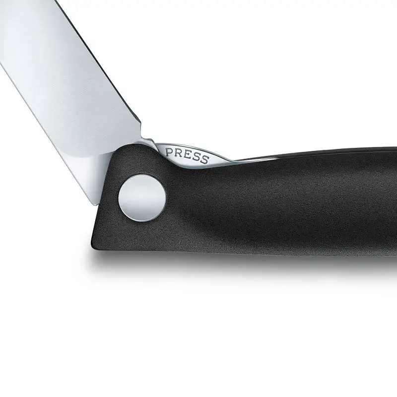 Кухонний ніж Victorinox SwissClassic Foldable Paring 11 см Black (6.7803.FB) - фото 5