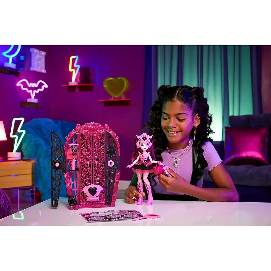Набір-сюрприз Monster High Таємниці монстрів жахо-секрети Дракулори (HXH84) - фото 7