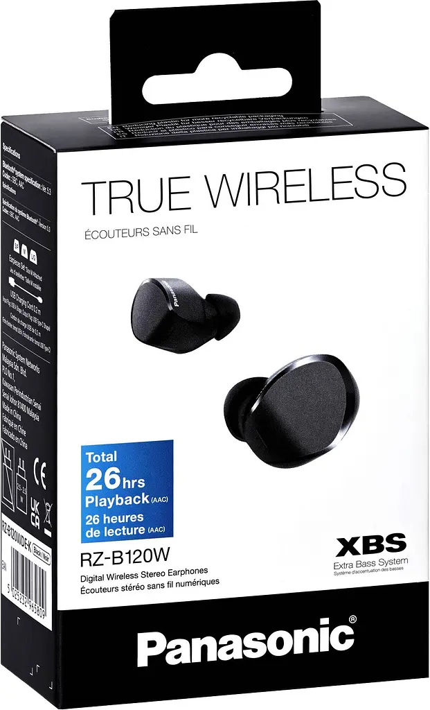 Гарнітура Panasonic RZ-B120WDG-K Чорний (RZ-B120WDG-K) - фото 10