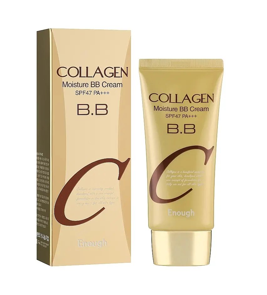 Тональний крем для обличчя BB Колаген Collagen Moisture BB Cream SPF47 PA+++ Enough 50 мл - фото 2