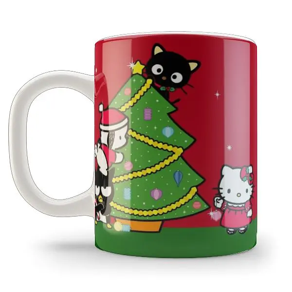 Кухоль GeekLand Хелло Кітті Hello Kitty Merry Christmas HK.02.01 330 мл білий - фото 3