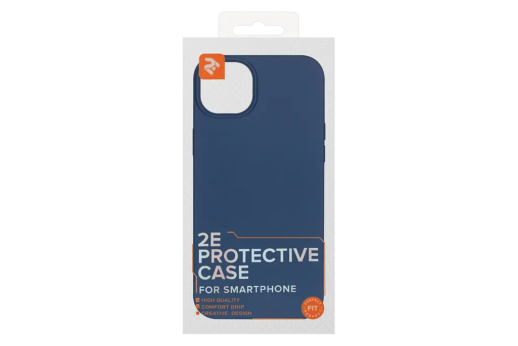 Чехол 2Е Basic для iPhone 14 Max, Liquid Silicone, синий светлый 2E teh0019417 - фото 3