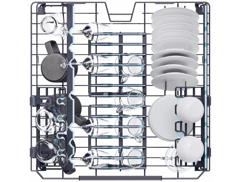 Встраиваемая посудомоечная машина Haier XI 6B0M3PDB - фото 6