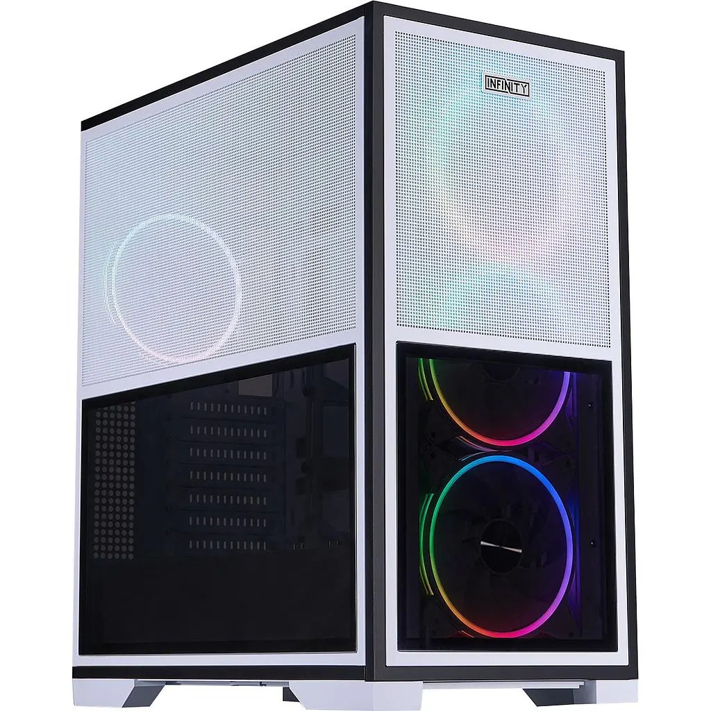 Корпус 1stPlayer IF8-WH-4FO7-14-W White (IF8-WH-4FO7-14-W) - фото 5