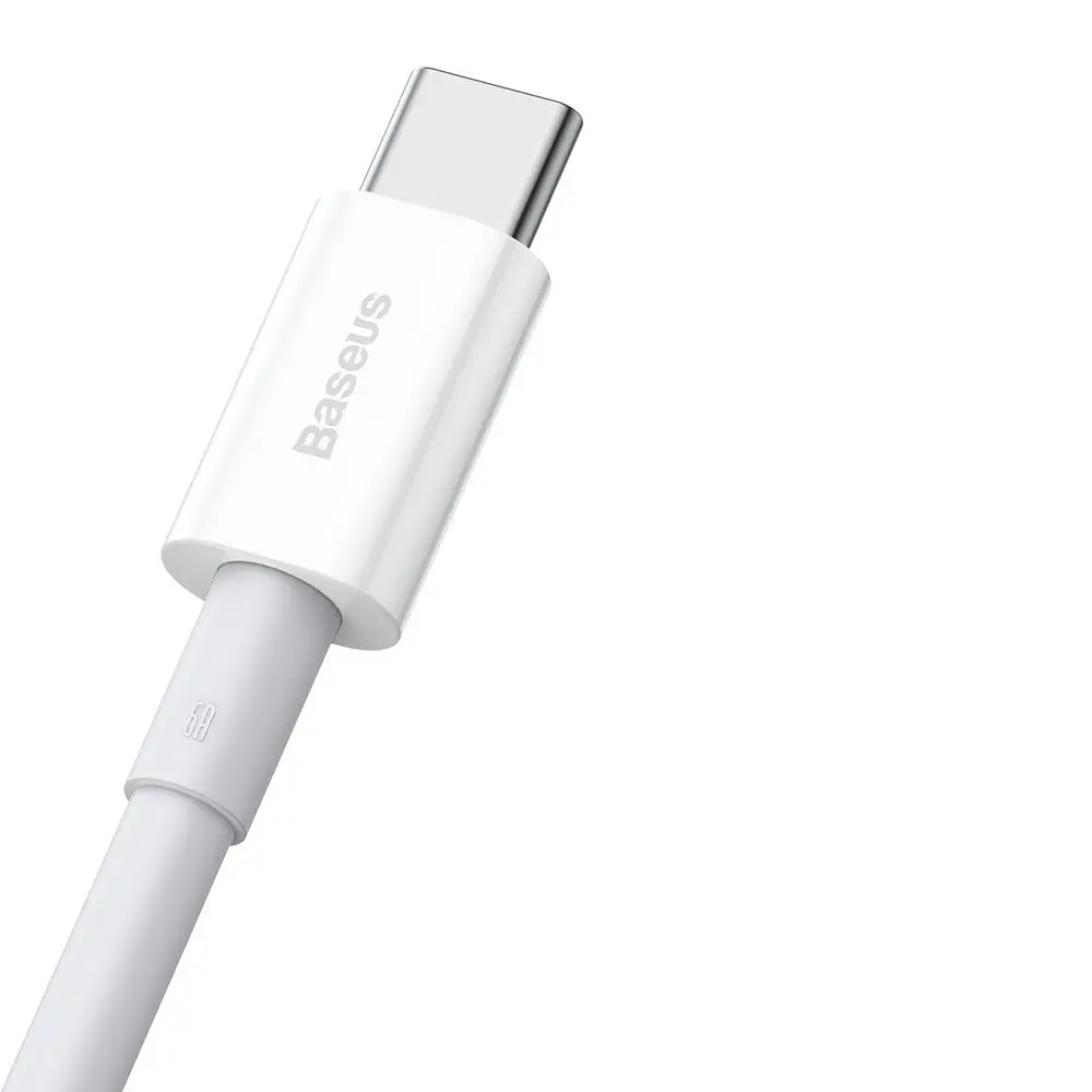 Кабель Baseus Superior Series Fast Charging USB to USB-C 66W 1m (CATYS-02) White [67416] - фото 3