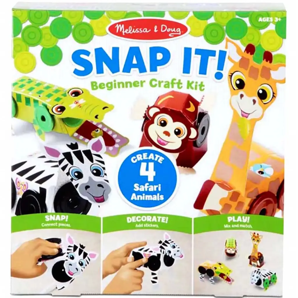 Набір для творчості Melissa & Doug Веселі тварини (MD30190)