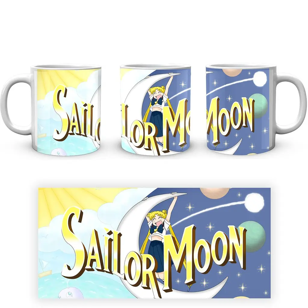 Кухоль GeekLand Sailor Moon Сейлор Мун SM 02.31 330 мл білий - фото 4