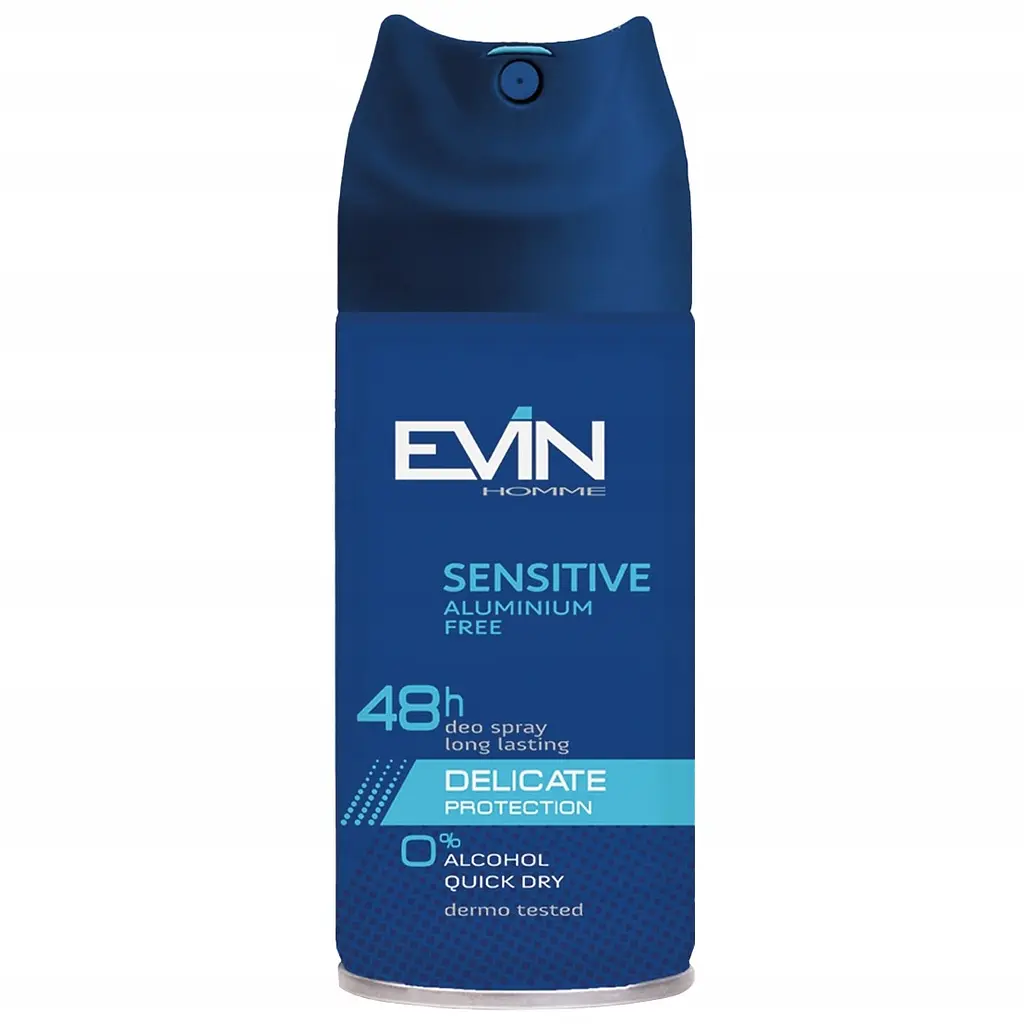 Дезодорант-антиперспірант Evin Homme Sensitive спрей чоловічий 150 мл