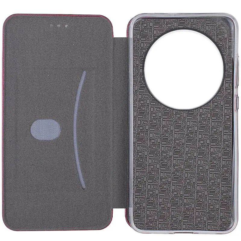 Кожаный чехол-книжка Classy для ZTE Nubia Focus Бордовый - фото 3