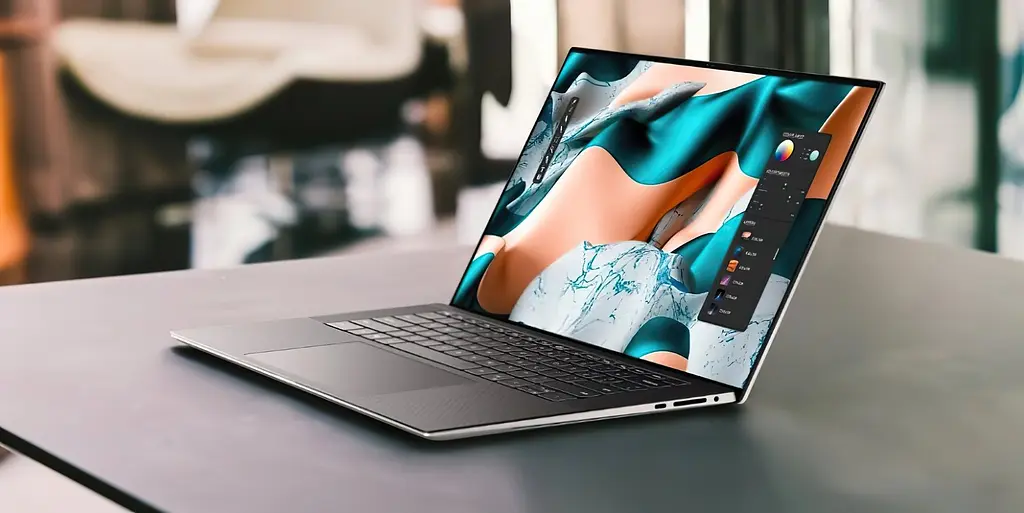 Ноутбук Dell XPS 15 (9510) 15.6UHD+ Touch/Intel i9-11900H/32/2048F/NVD3050Ti-4/W10P/Silver (N957XPS9510UA_WP) - фото 2