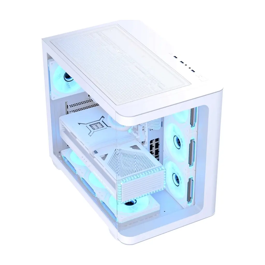 Корпус для ПК AeroCool P500C-G-WT-v1 White (ACCM-PN01043.21) - фото 3