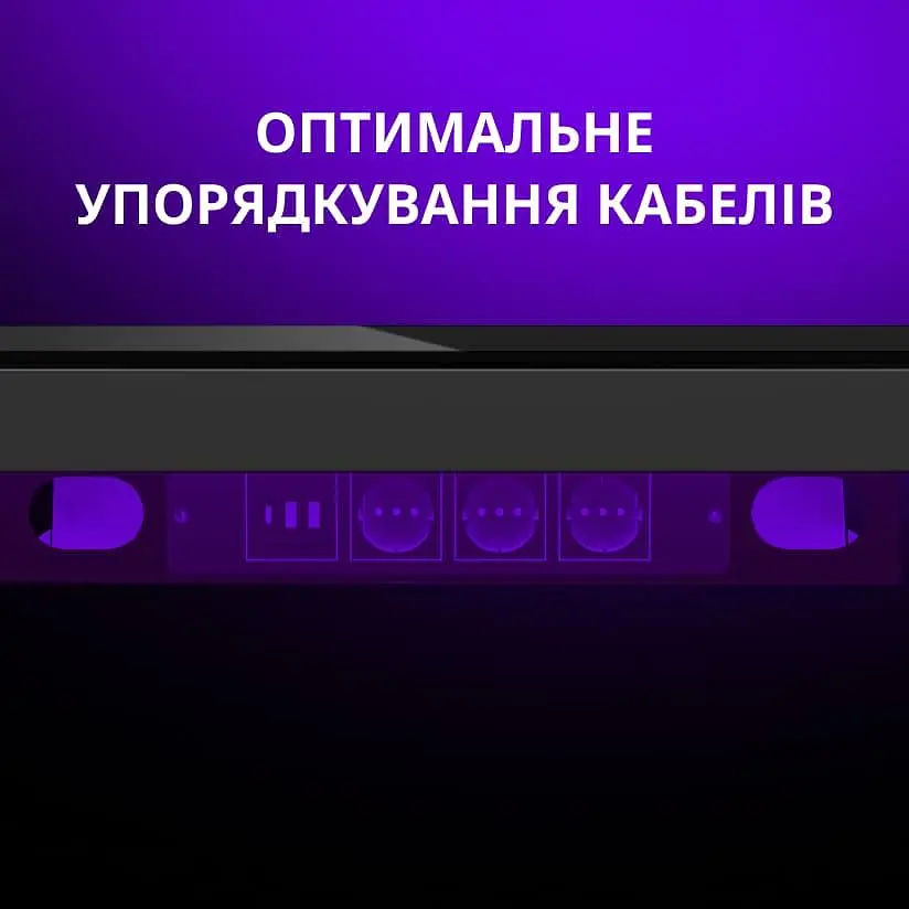 Геймерский стол Lorgar ELITE 90W Wood Black (LRG-DE90W) - фото 13
