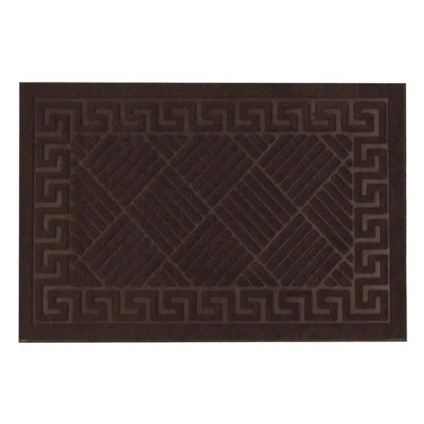 Килимок придверний Eco Fabric Смужки без кромки коричневий 40 х 60 см (4060-013) - фото 3