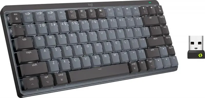 Клавiатура бездротова Logitech MX Mechanical Mini Bluetooth Illuminated Graphite (920-010782) - фото 2