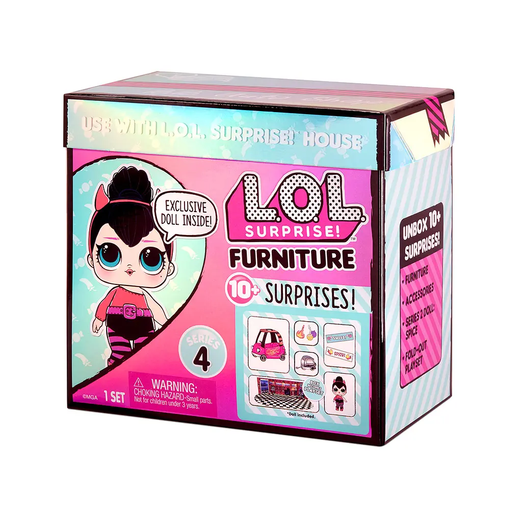 Игровой набор с куклой L.O.L. Surprise Furniture Перчинка, с аксессуарами (572619) - фото 5