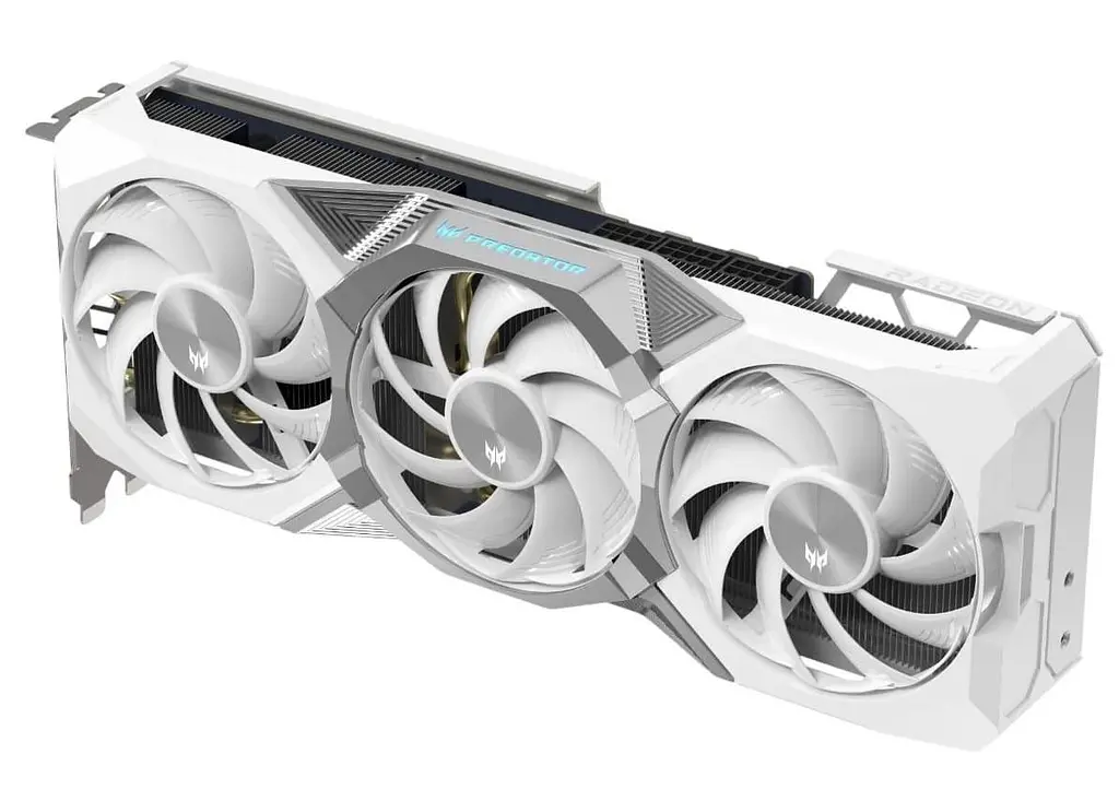 Видеокарта Acer AMD Radeon RX 9070 XT 16GB PREDATOR BIFROST OC WHITE (DP.Z4FWW.P02) (GDDR6, 256 bit, PCI-E v5.0 x16) - фото 3