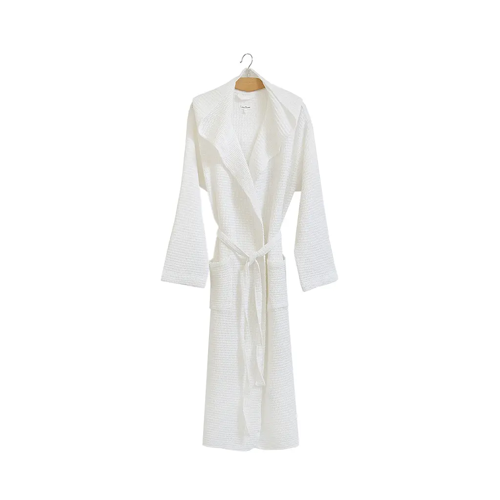 Халат Lotus Home - Rius off white молочный L/XL - фото 7