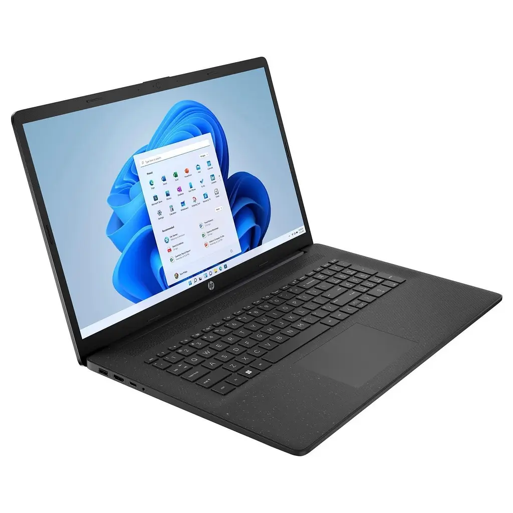 Ноутбук HP 17.3 17-cp3018ua FHD IPS AG/Ryzen 7 7730U/16GB/1TB/UMA/DOS/Black (CS8C8EA) - фото 2