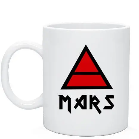 Кружка GeekLand 30 seconds to mars триада знак TSM.01.005 330 мл белая - фото 2