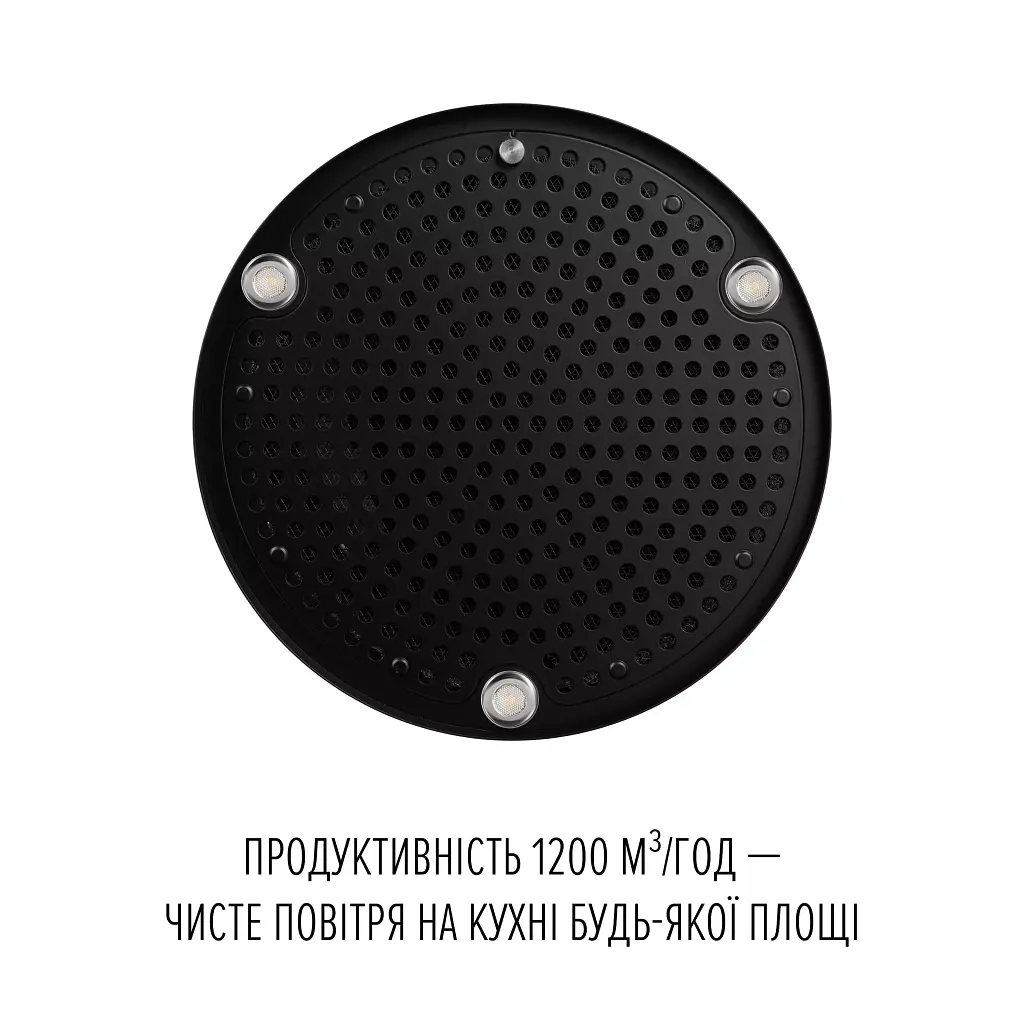 Витяжка острівна PERFELLI CENTRO 35PEB NERO - фото 6