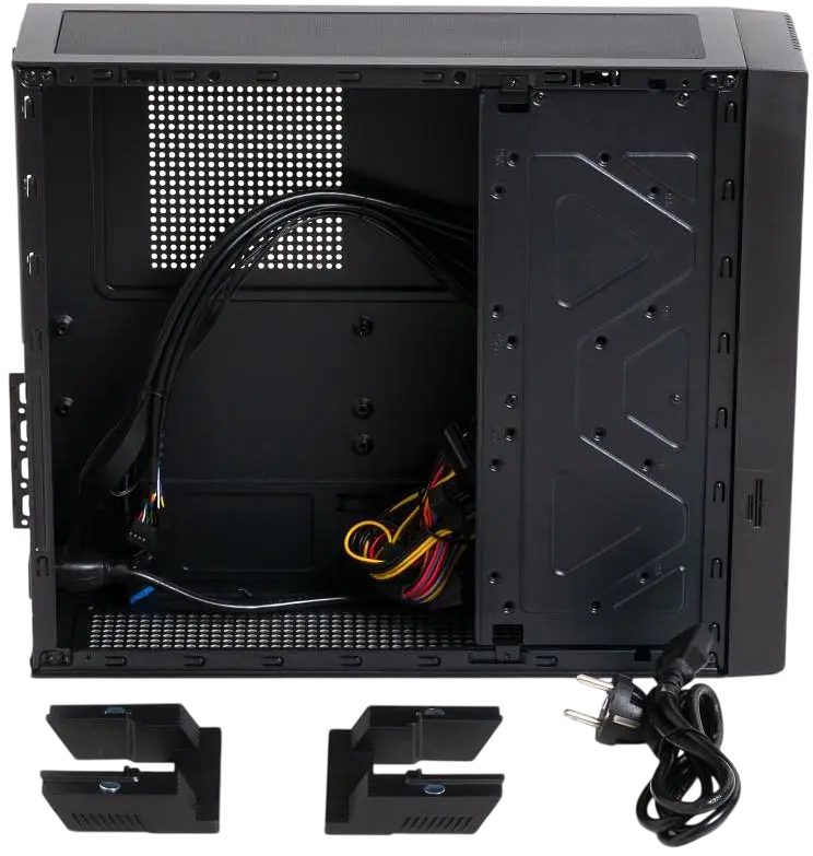 Корпус Vinga CS321B 400W Black - фото 5