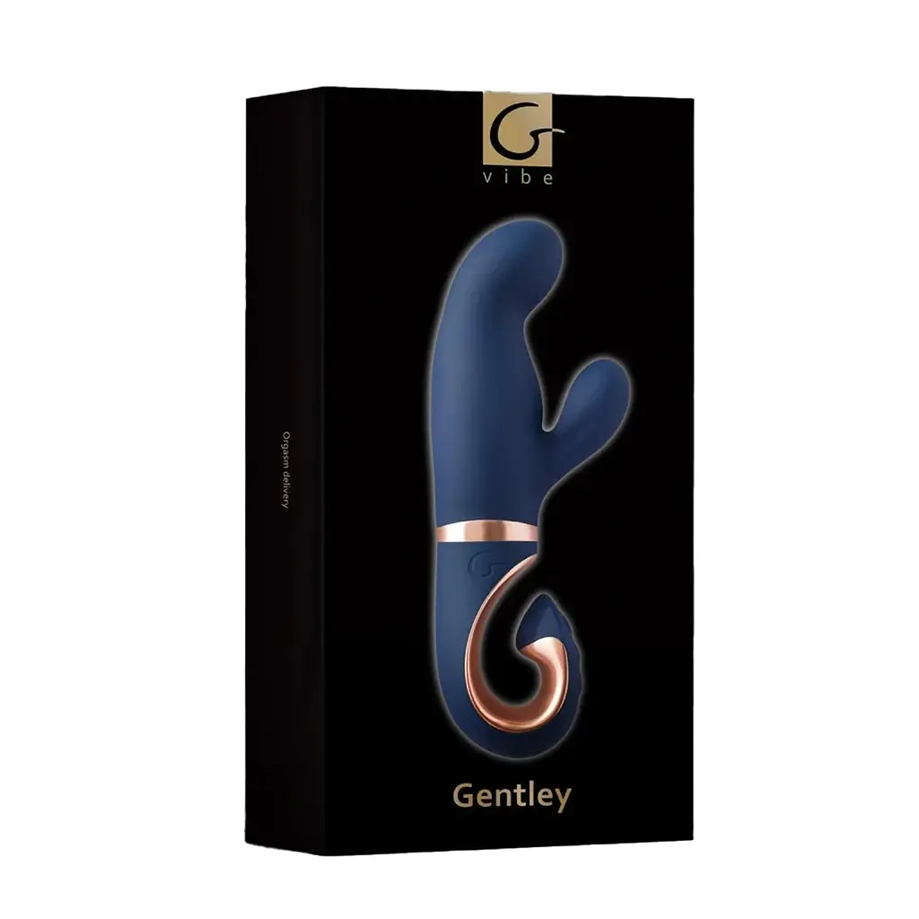Вибратор-кролик Gvibe Gentley 19,9 см (синий) - фото 9