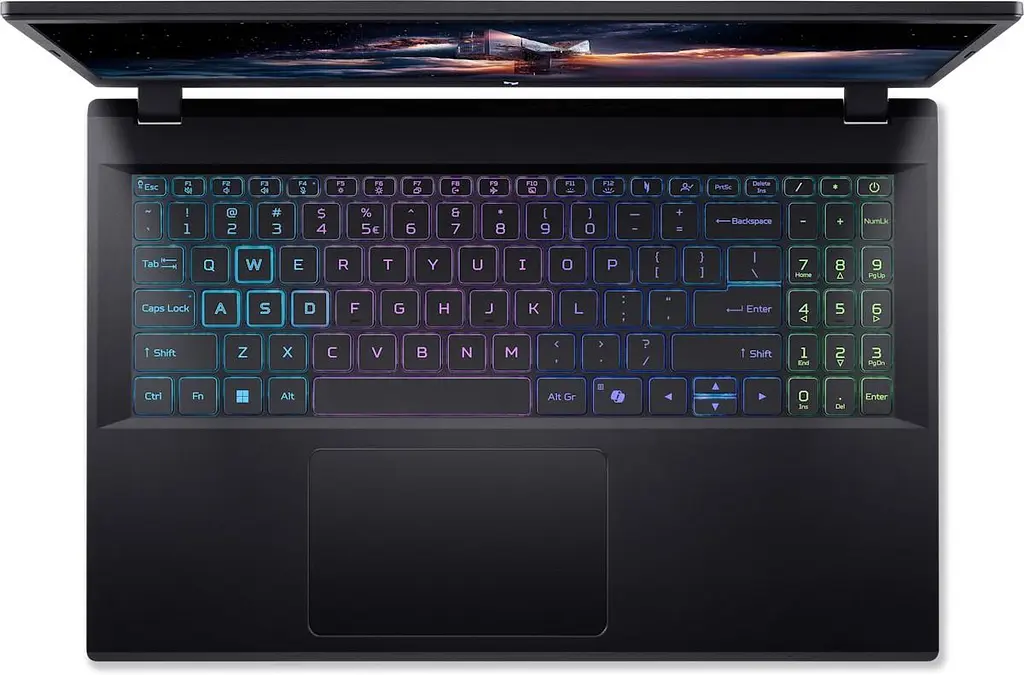 Ноутбук Acer 15.6 Nitro V 15 ANV15-A31 FHD IPS/Ryzen 7 170/32GB/1TB/RTX 5070 8GB/DOS/Black (NH.U5VEU.005) - фото 5