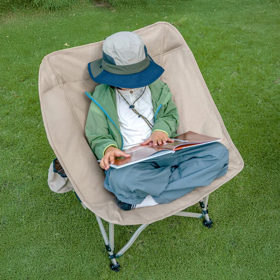 Стілець складаний Naturehike Stellaluna T04 CNK2550JJ022, вуглецева сталь, чорний - фото 7