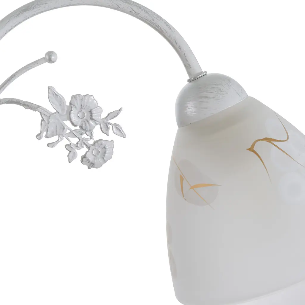 Люстра потолочная Brille в спальню E14 60W WH (LK-685C/3) - фото 6