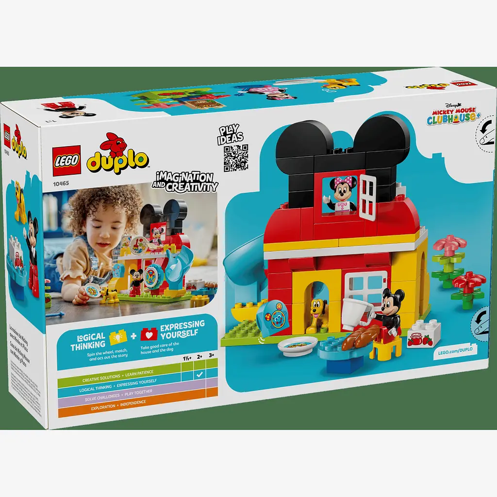 Уцінка. Конструктор LEGO DUPLO Disney Міккі Маус: Клубний будинок з Мінні та Плуто 87 деталей (10465) - фото 11