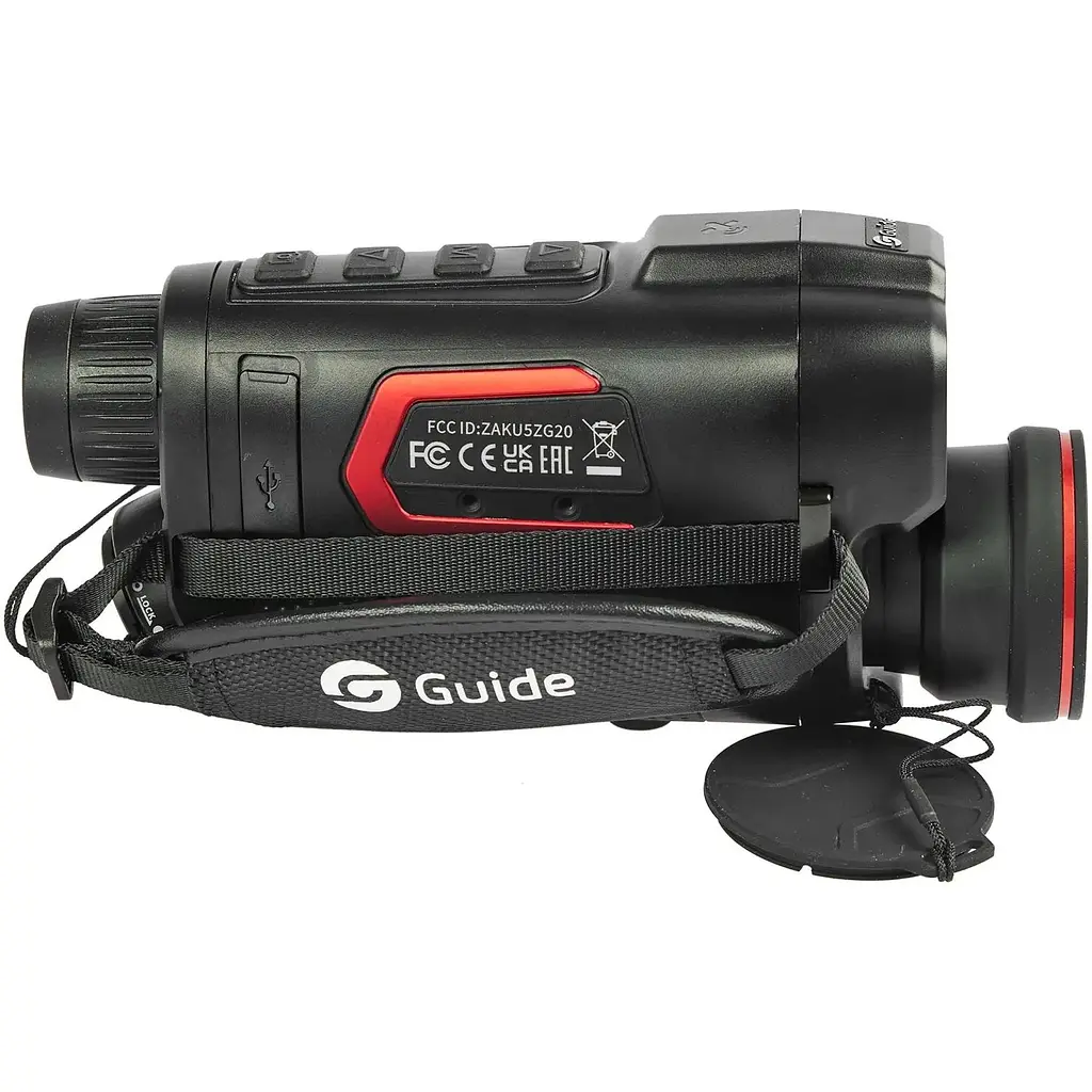 Монокуляр тепловизионный/цифровой Guide TL650 2.8-22.4x50 640х480@12μm с дальномером 600 м - фото 4