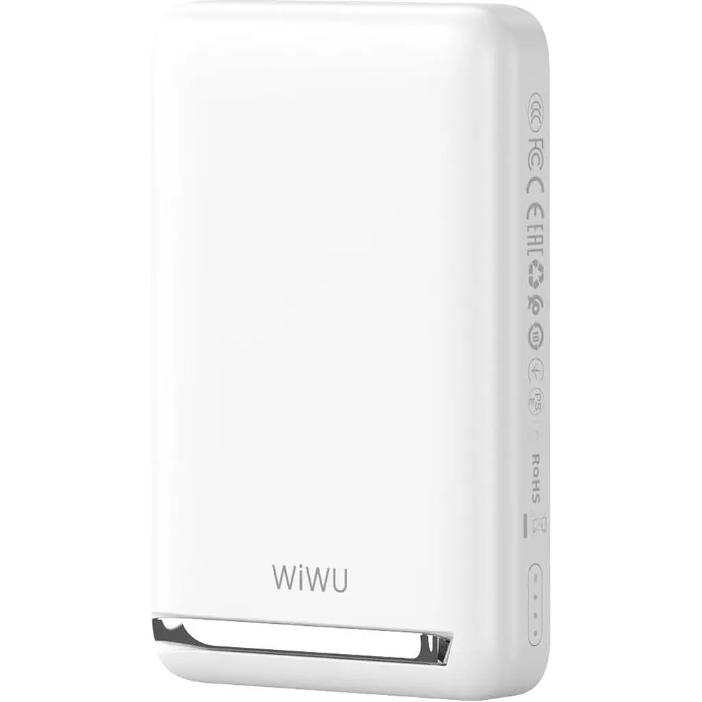 Зовнішній акумулятор WiWU Wi-P043 10000mAh White [125063] - фото 3
