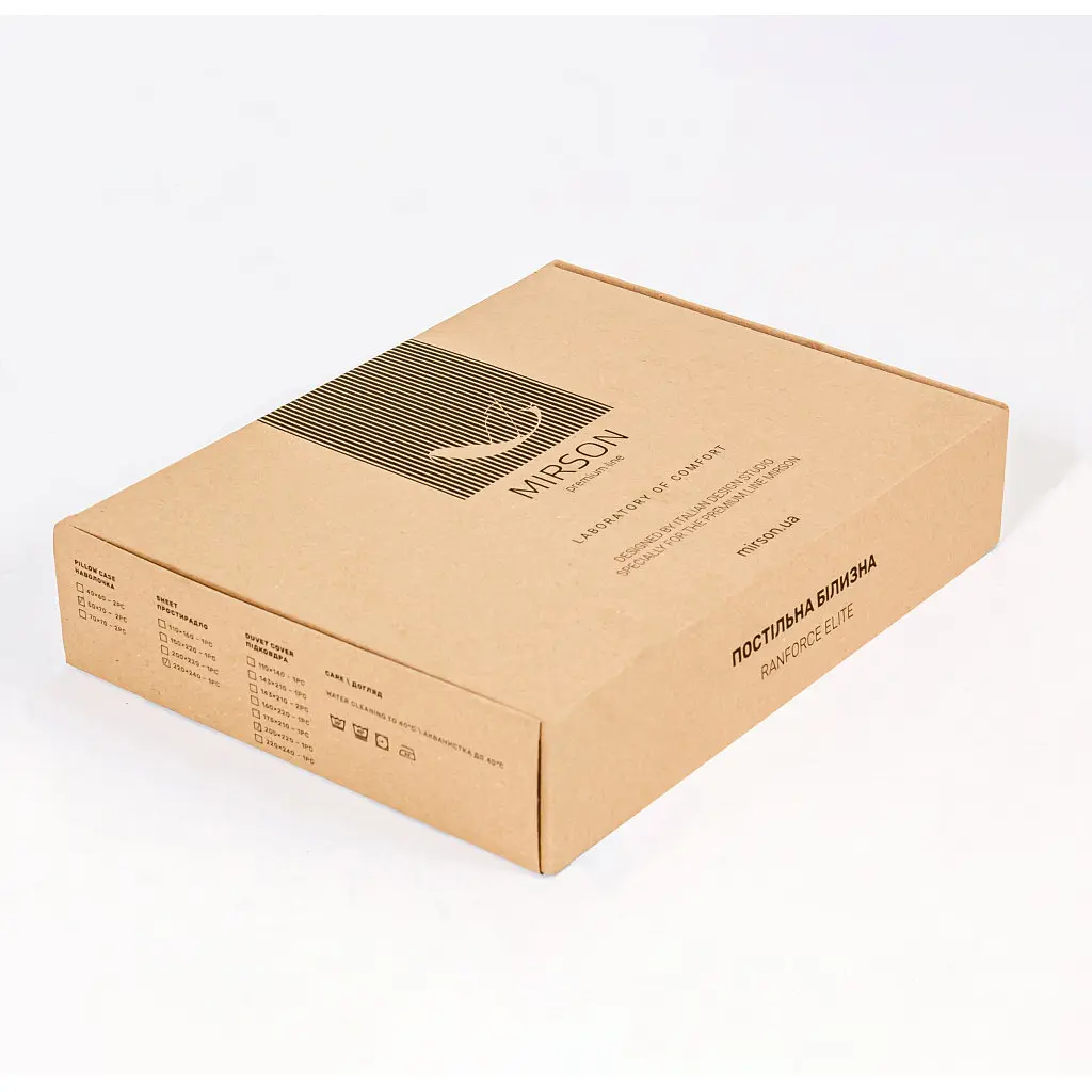 Постільна білизна MirSon Бязь Ranforce Elite Marco (12-0712 + 16-5803) 2х160х220 (2200004730691) - фото 10