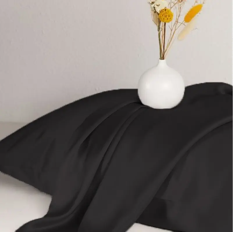Підковдра MirSon Satin Light Pro 10-006 110х140 см Black (2200010171396) - фото 4