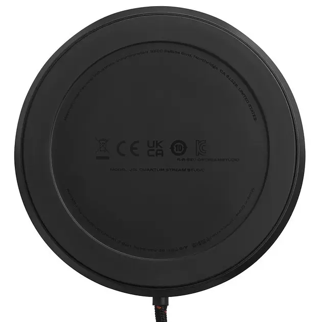 Микрофон JBL Quantum Stream Studio черный - фото 4