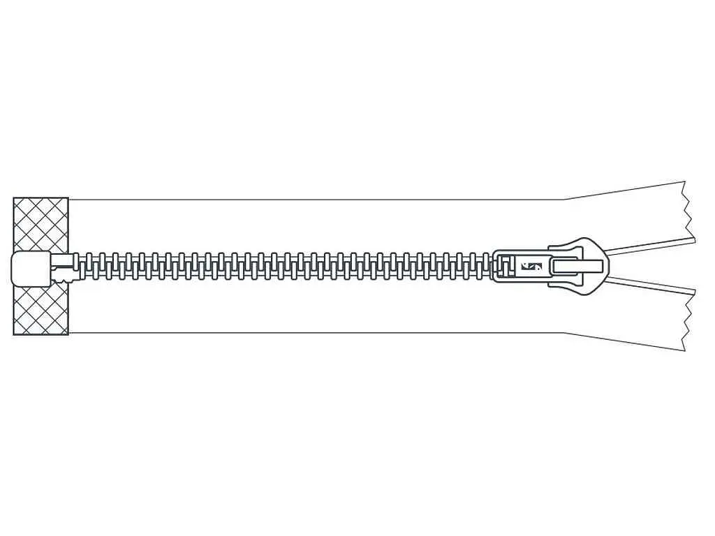 Блискавка БАРИШЕВКА 65см Т8ВНМ 8.29 л/к колір 2446 - фото 2