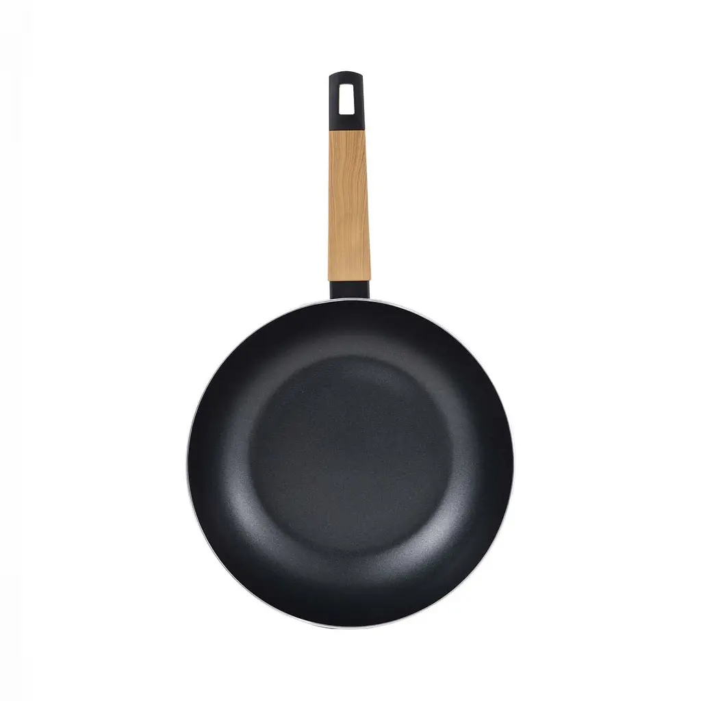 Пательня Вок Bergner Earth black 28 см (BG-34627-BK) - фото 4