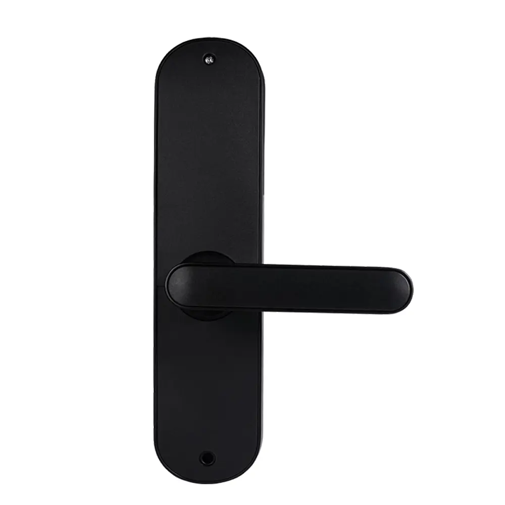 Замок біометричний автономний Trinix TRL-5103BTF Black Left з Bluetooth, зчитувачем відбитків пальців і карт Mifare (65-00012) - фото 4