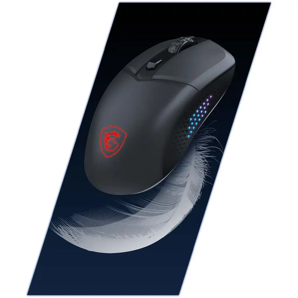 Мышь MSI VERSA 300 Elite Wireless Black (S12-4301290-CLA) - фото 6
