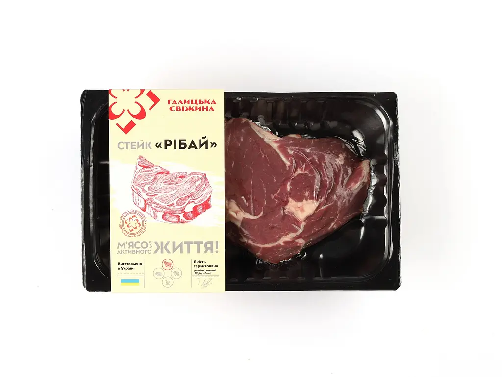 Стейк “Рібай” з яловичини, 500 г