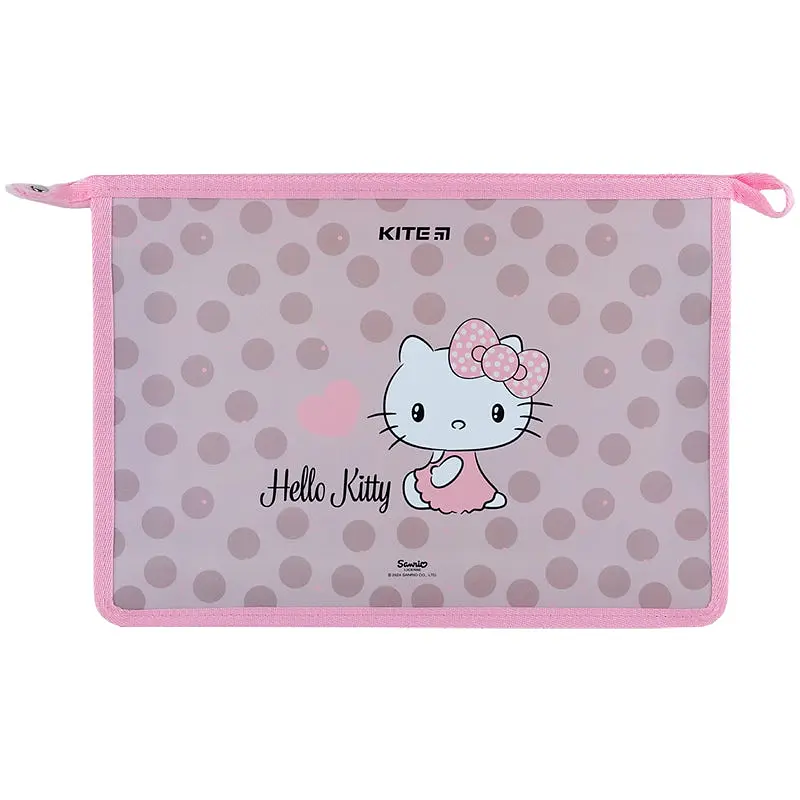 Папка Kite Hello Kitty A4+ на блискавці (HK24-428) - фото 2