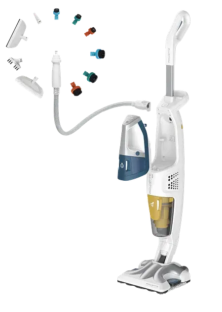 Вертикальний пілосос/пароочисник Rowenta RY8561WH