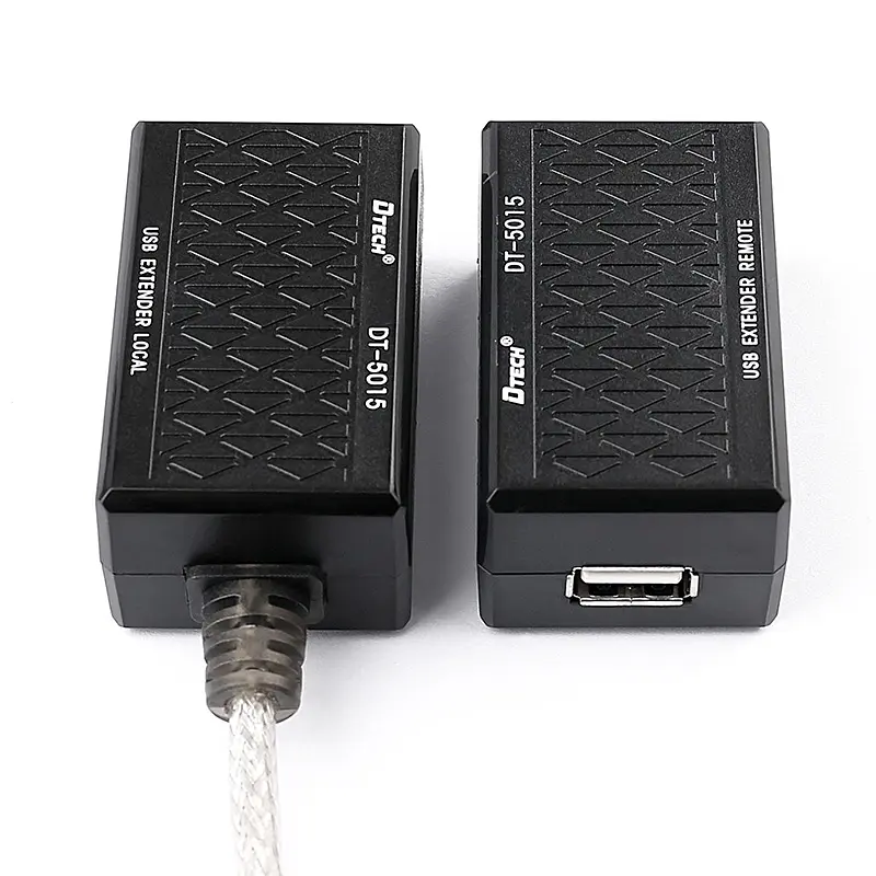 Кабель-продовжувач USB 2.0 AM-AF 60.0м USB по витій парі RJ 45 DT-5015 Dtech - фото 5