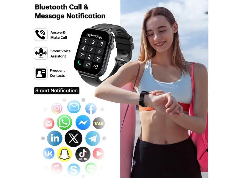 Смарт-годинник Oukitel V3 Black - фото 5